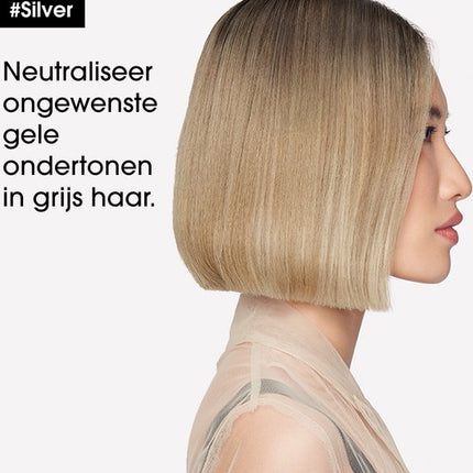 L’Oréal Professionnel Silver Shampoo – Zilvershampoo voor wit en grijs haar – Serie Expert – 300 ml