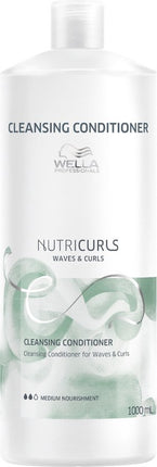 Wella Professionals Nutricurls Clean Conditioner 1000ML - Conditioner voor ieder haartype