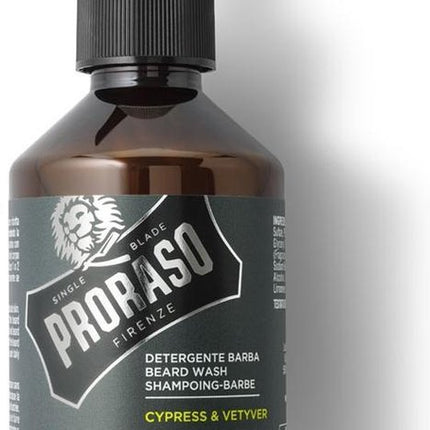 Proraso - Cypress & Vetyver Beard Wash 200ml