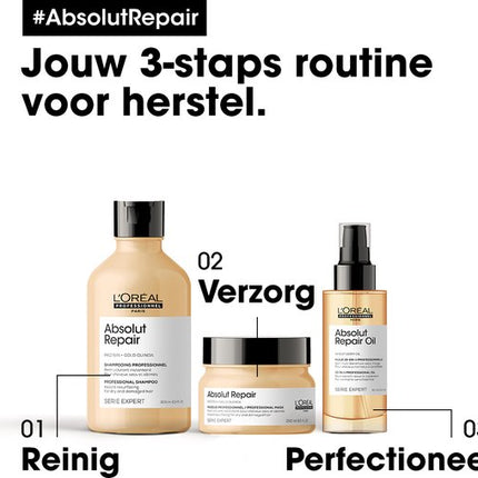 L’Oréal Professionnel Absolut Repair Mask – Herstellend masker beschadigd haar – Serie Expert – 250 ml