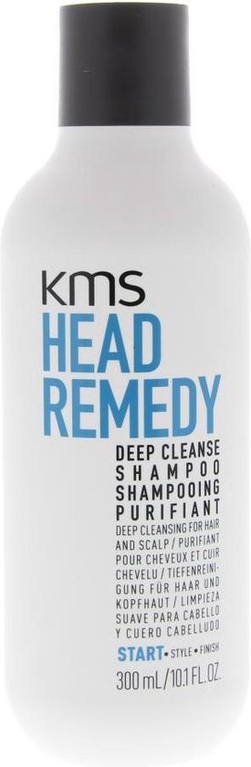 KMS California HeadRemedy Deep Cleanse Shampoo 300ml - Normale shampoo vrouwen - Voor Alle haartypes