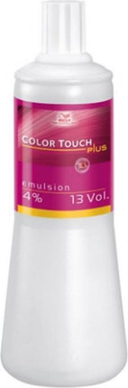 Permanente Kleur Color Touch Plus Emulsion 13 Vol 4% Wella 4% / 13 VOL (1000 ML)
