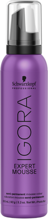 Semi-Permanente Kleur Igora Expert Schwarzkopf 7-65 Mousse (100 ml)