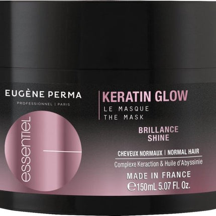 Eugene Perma Essentiel Keratin Glow Shine Masker Normaal Haar 150ml