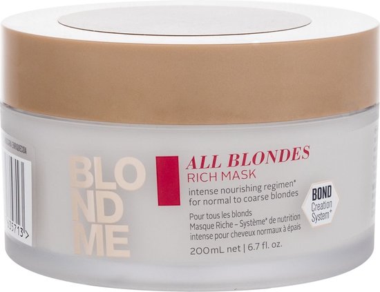 Blond Me All Blondes Rich Mask