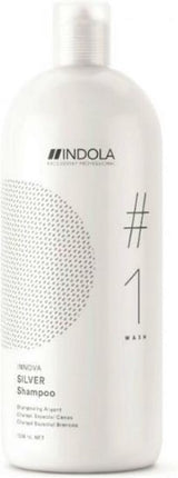 Indola Innova Color Silver Shampoo-1500 ml - Zilvershampoo vrouwen - Voor