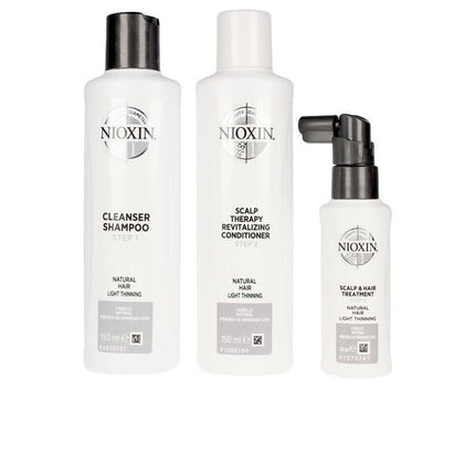Nioxin 3D Verzorgingssysteem Kit 1 (voor natuurlijk, licht dunner wordend haar)