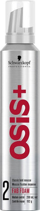 Schwarzkopf Haarmousse Osis Fab Foam - 200 ml