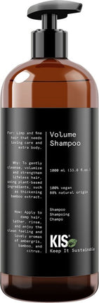 KIS Green Volume Shampoo 1000 ml - vrouwen - Voor