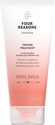 Four Reasons - Color Mask Rose Gold - 200ml