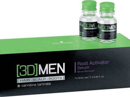 Schwarzkopf - 3D Men - Root Activator Serum - 7x10 ml