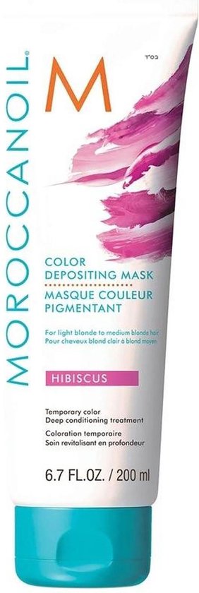 Moroccanoil Color deposit mask hibiscus 200ml