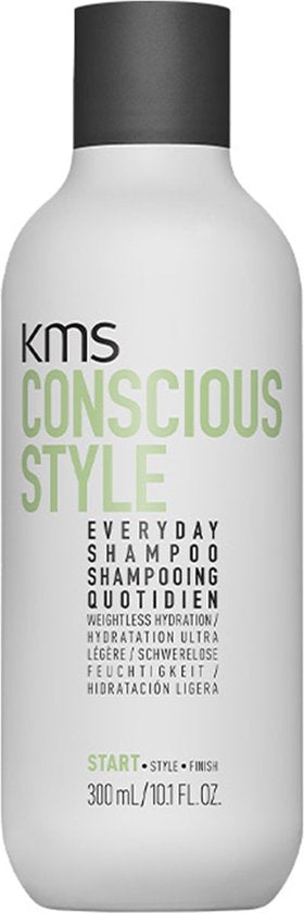 KMS CONSCIOUS STYLE EVERYDAY SHAMPOO 300ML - Normale shampoo vrouwen - Voor Alle haartypes