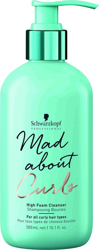 Schwarzkopf Mad About Curls High Foam Shampoo 300ml -  vrouwen - Voor