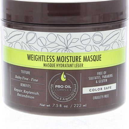 Macadamia Professional Weightless Repair Haarmasker 222 ml