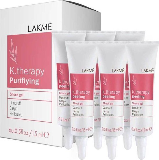 Lakme K.Therapy Peeling Shock Gel (6 x 15 ml)