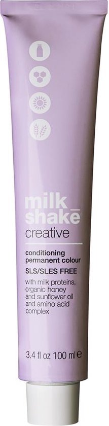 Vopsea Permanenta Milk Shake Creative 5.05nn, Castaniu Deschis Intens Natural, 100ml