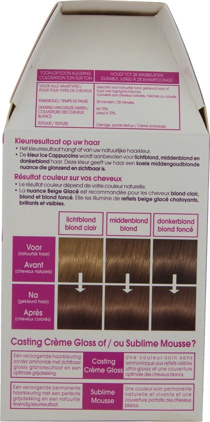 L'Oréal Paris Casting Crème Gloss 713 - As goud middenblond - Haarverf