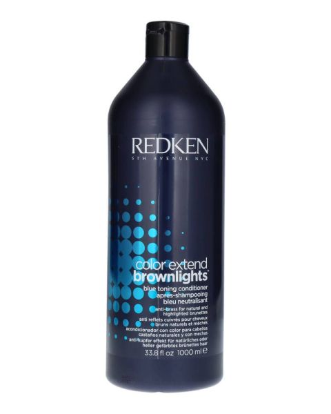 Redken Color Extend Brownlights Conditioner 1L - vrouwen - Voor - 1000 ml
