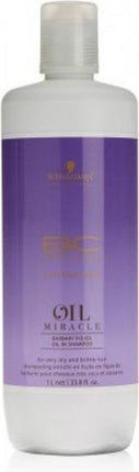 Schwarzkopf Bonacure Oil Miracle Barbary Shampoo 1000 -  vrouwen - Voor  - 1000 ml -  vrouwen - Voor