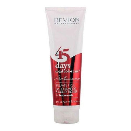 Revlon - 45 DAYS 2in1 shampoo & conditioner for brave reds 275 ml