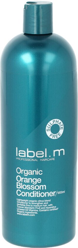 Label.M Organic Orange Blossom Conditioner-1000 ml - Conditioner voor ieder haartype
