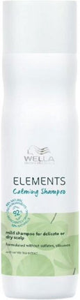 Wella Elements Calming Shampoo 250 ml - Normale shampoo vrouwen - Voor Alle haartypes