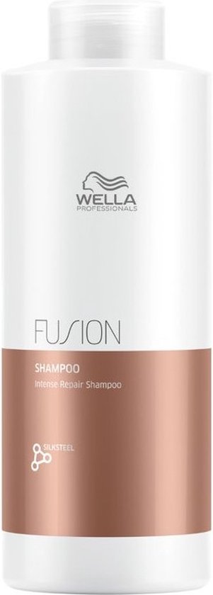 Wella Fusion Shampoo 1000ml - Normale shampoo vrouwen - Voor Alle haartypes