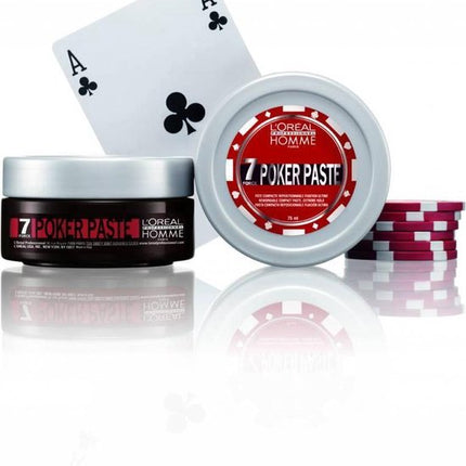 L'Oréal Professionnel - Homme Poker Paste - Fixerende Stylings Pasta - 75 ml