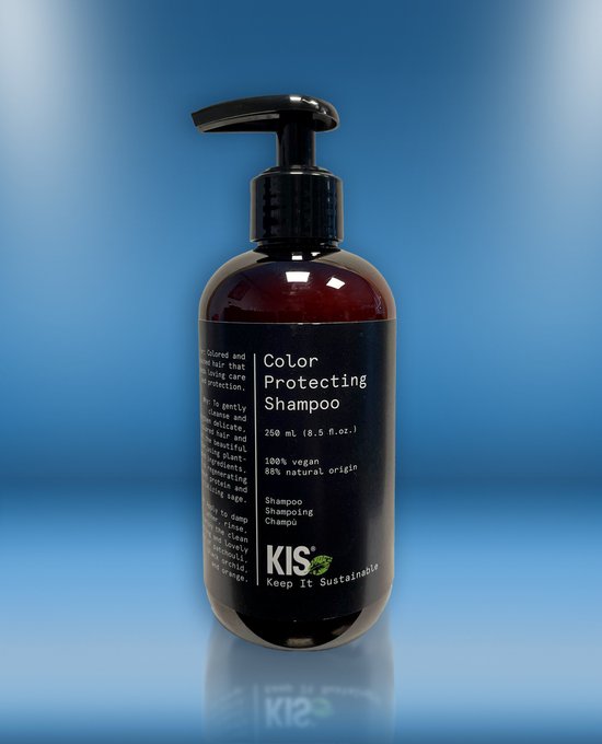 KIS Green Color Protecting Shampoo 250 ml - vrouwen - Voor Gekleurd haar