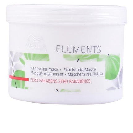 Wella Elements Masker 500ml - Haarmasker droog haar
