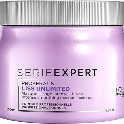 L'Oréal Professionnel Serie Expert Liss Unlimited Masker 500 ml