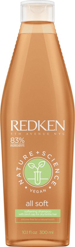 Redken Natural Science All Soft Shampoo Anti Roos - Shampoo - 300 ml