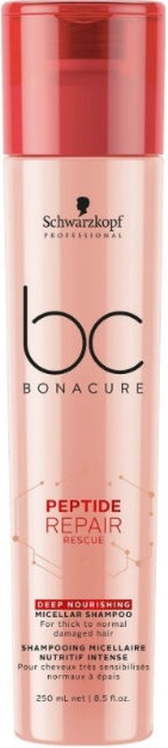 Schwarzkopf Bonacure Repair Rescue Deep Nourishing Shampoo -250 ml -  vrouwen - Voor