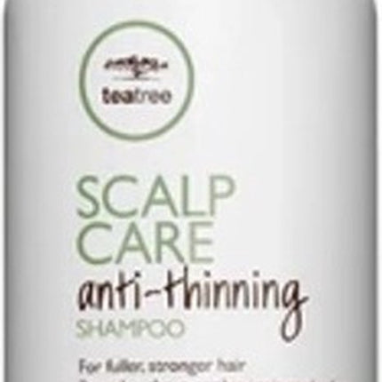 Paul Mitchell Tea Tree Scalp Care Anti-Thinning Shampoo - 300 ml - vrouwen - Voor Fijn en slap haar/Gekleurd haar/Haaruitval