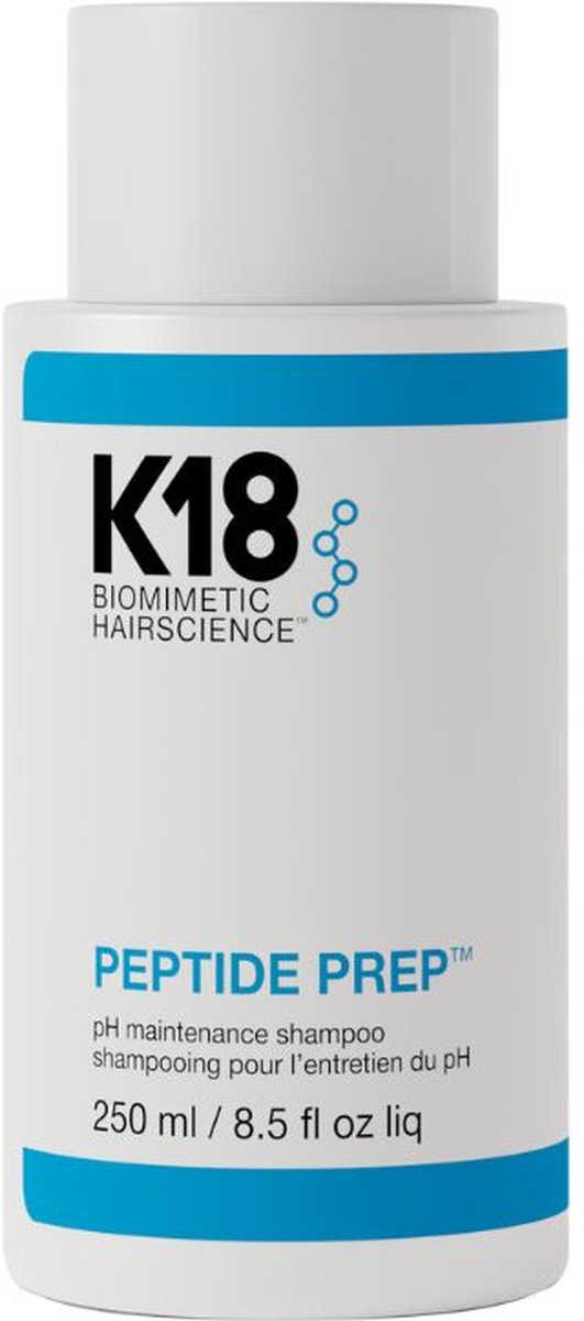 K18 Hair Peptide Prep Maintenance Shampoo 250 ml - Normale shampoo vrouwen - Voor Alle haartypes