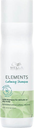 Wella Elements Calming Shampoo 250 ml - Normale shampoo vrouwen - Voor Alle haartypes