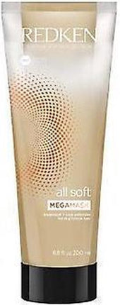 Redken All Soft Megamask Haarmasker voor Droog en Breekbaar Haar 200ML - Haarmasker droog haar - Haarmasker beschadigd haar