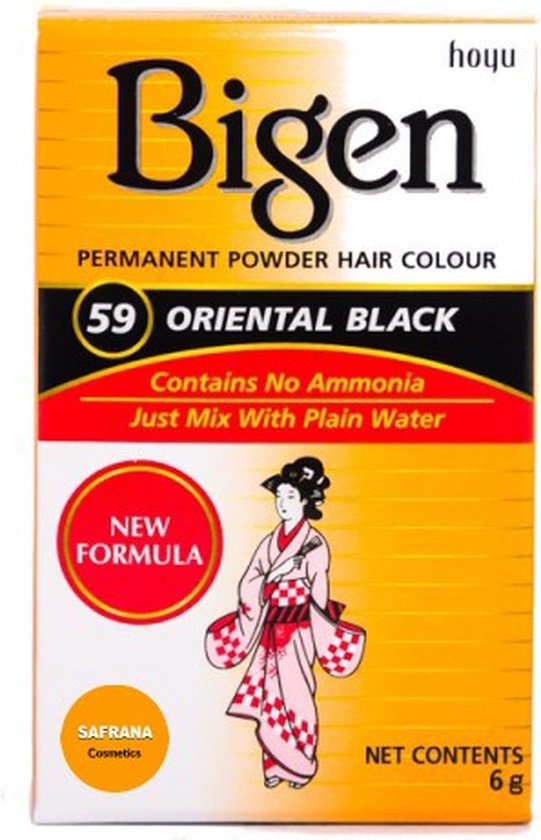 Bigen permanent powder hair color