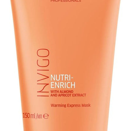 Wella Invigo Nutri Enrich Warming Express Masker 150ml - Haarmasker droog haar