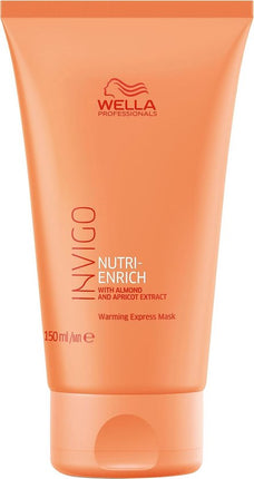 Wella Invigo Nutri Enrich Warming Express Masker 150ml - Haarmasker droog haar