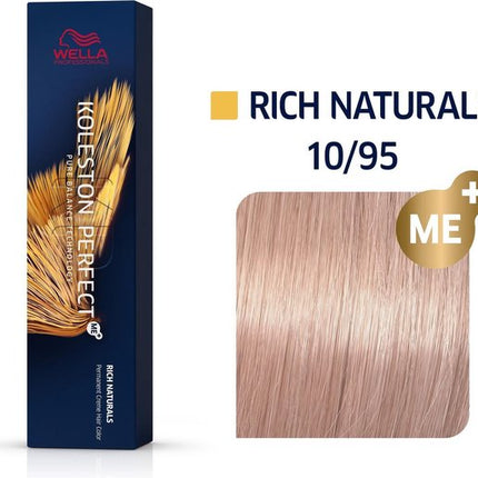 Wella Professionals - Wella Professionals Koleston Perfect Me 10/95 Rich Naturals 60ml