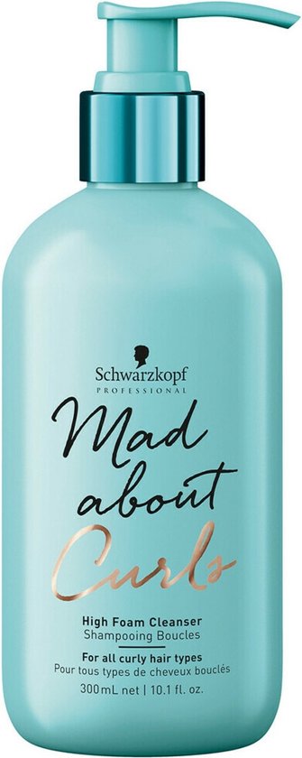 Schwarzkopf Mad About Curls High Foam Shampoo 300ml -  vrouwen - Voor