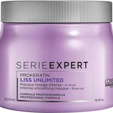 L'Oréal Professionnel Serie Expert Liss Unlimited Masker 500 ml