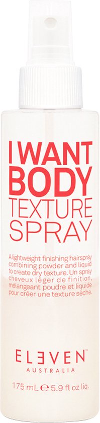 ELEVEN Australia I Want Body texture haarspray 175 ml