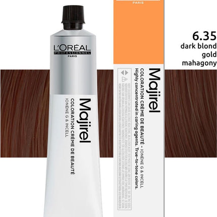 L’Oréal Professionnel - Maji Absolu + Majirouge - 6.35 - Permanente haarkleuring voor alle haartypes - 50 ml