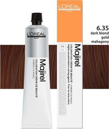 L’Oréal Professionnel - Maji Absolu + Majirouge - 6.35 - Permanente haarkleuring voor alle haartypes - 50 ml