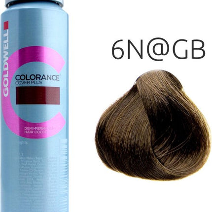 Goldwell - Colorance - Cover Plus Elumenated Naturals - 6N@GB Dark Blonde Eluminated Bronze - 60 ml