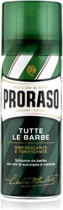 Proraso - Green Shaving Foam - Osvěžující pěna na holení s eukalyptem - 400ml