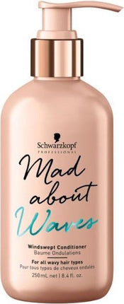 Schwarzkopf - Mad About Waves - Windswept Conditioner - 250 ml